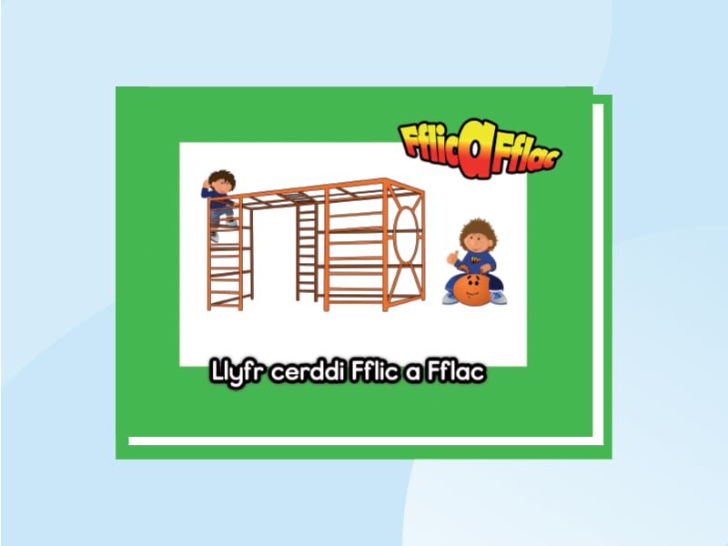 Thumbnail for Llyfr cerddi Fflic a Fflac